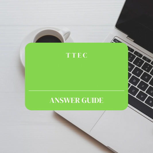 TTEC Answer Guide